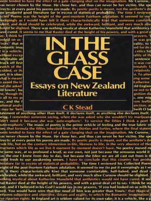cover image of In the Glass Case